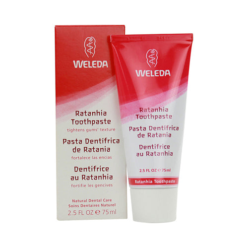 Weleda Ratanhia Toothpaste - 2.5 Fl Oz - Maras Green